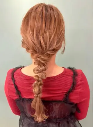 ヘアアレンジ ann  HEARTS所属・mei 『めい』のヘアスタイル