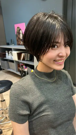 ショート 梅田/白髪ぼかし Maiのヘアスタイル