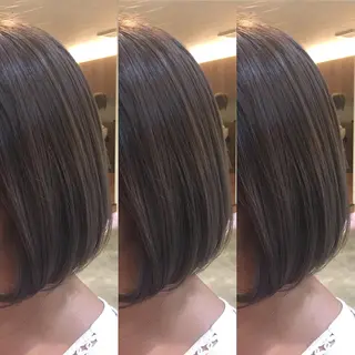ショート カラー hair salon Ranun髪質改善のヘアスタイル