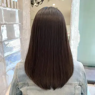 セミロング ツヤ髪🌈髪質改善 🌈ナカゴシのヘアスタイル