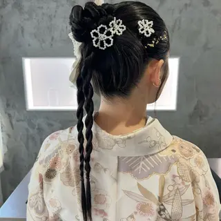 ヘアアレンジ 🦋Misaki🦋 メンズパーマ/着付けのその他イメージ