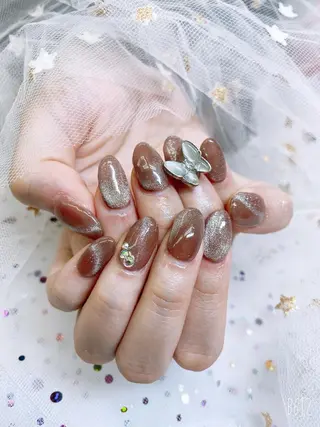 ネイル 🦋ネイルサロン ブラン🌈ゆりのネイルデザイン