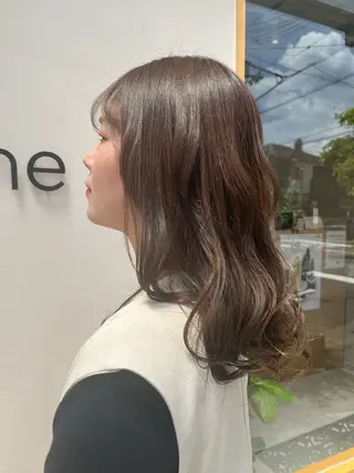 セミロング rivegauche yasuokaのヘアスタイル