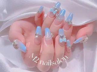 ネイル 長さだし専門店 M2　rikaのネイルデザイン