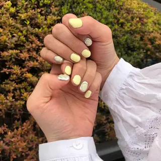 カラー ヘアアレンジ ネイル チャンモリパーマ/韓 国/Minami🦋のヘアスタイル