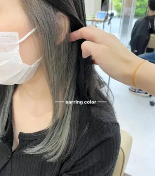 ロング カラー nanaka :のヘアスタイル