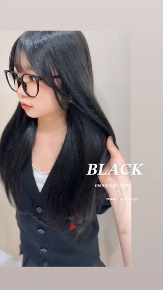 ロング カラー ワンホン×髪質改善 つのーか🩶‪🫧のヘアスタイル