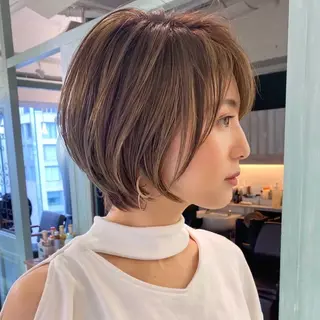 ショート ともき《ショート・ ボブ✨》銀座🩶のヘアスタイル