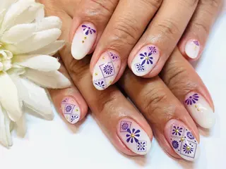 ネイル f'bloom  L’ecrinのネイルデザイン