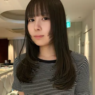 ロング モデル募集/カレン /レイヤーカットのヘアスタイル