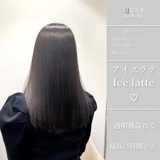 セミロング 谷尾 拓海のヘアスタイル