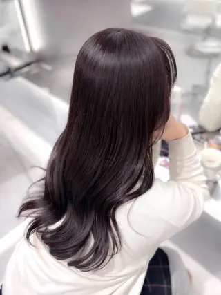 ロング カラー ユウカ 千葉駅 @lei_yuukaのヘアスタイル