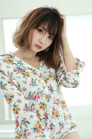 ショート LEVIJU hair所属・韓国ヘア🕊村上 ののこ🕊のヘアスタイル