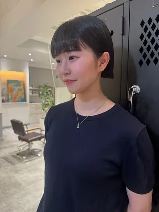 ショート sliver siki・ayanaのヘアスタイル