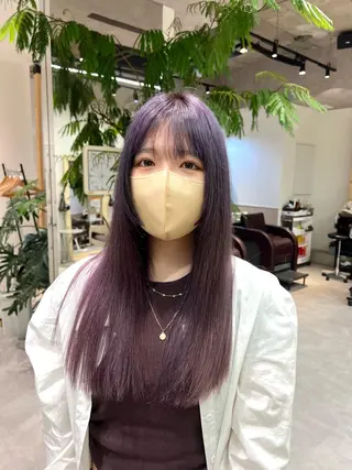 セミロング カラー 🍀お悩み改善憧れの 美髪　小林風雅のヘアスタイル