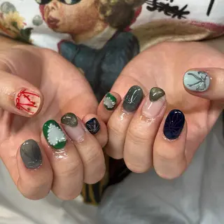 ネイル mitsuki / Manonのネイルデザイン