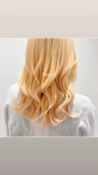 ミディアム カラー 💗暖色/ブリーチ/ レイヤー/横浜/メイのヘアスタイル