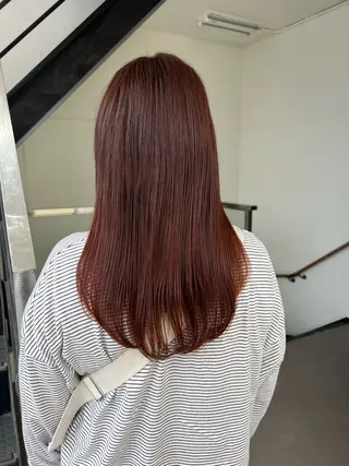 セミロング yu koのヘアスタイル