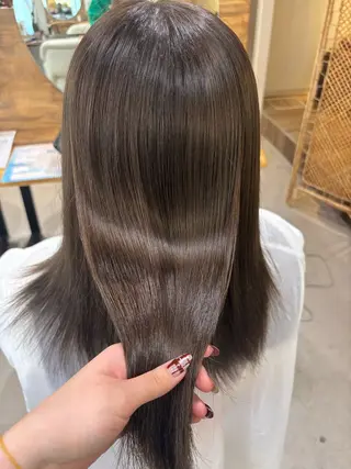 セミロング 豊中美容室COCOLUANA所属・CHISATO /暖色カラー❤️のヘアスタイル