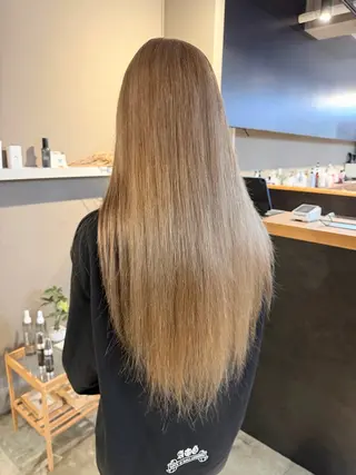 ロング カラー daiki 原宿のヘアスタイル