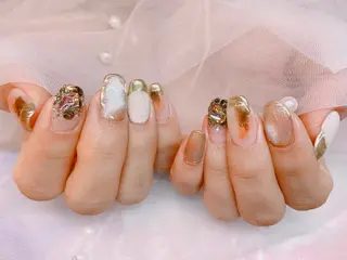 ネイル 長さだし専門店 M2　rikaのネイルデザイン