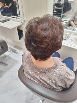 ショート カラー 中村 裕昭のヘアスタイル
