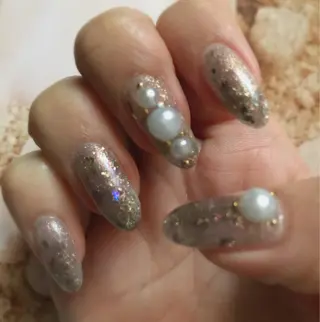 セミロング ネイル MKY salonのネイルデザイン