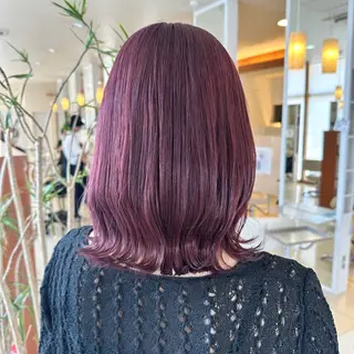 カラー 🎀艶カラー🎀 大林未侑のヘアスタイル