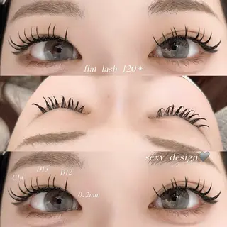 マツエク・マツパ Rinata所属・kaede 🐹のマツエク・マツパデザイン