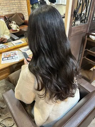 ロング カラー 小澤 一稀のヘアスタイル