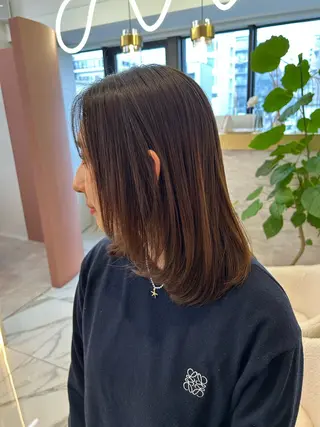 ロング 佐合 梨花 / ｅａｕ〈オー〉のヘアスタイル