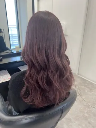 ロング カラー LOBY所属・LOBY トモヤのヘアスタイル