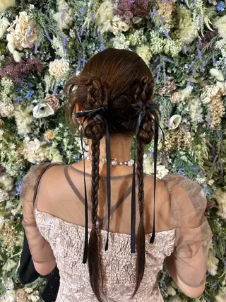 ヘアアレンジ 🎀大竹美侑／顔まわ りカット／レイヤーのヘアスタイル