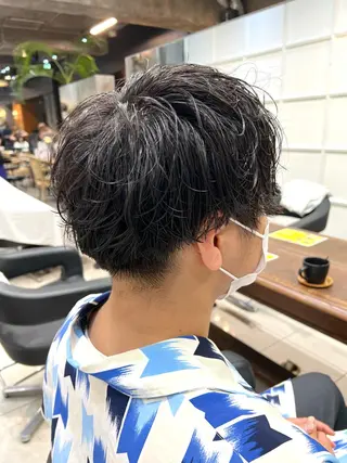パーマ メンズ GO TODAY 原宿本店所属・髪質改善/縮毛矯正 /DAIKIのヘアスタイル