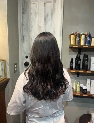 パーマ ハイトーン/艶感 ୨୧ RISAKOのヘアスタイル