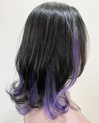 ミディアム カラー フラム所属・WATANABE MISAKIのヘアスタイル