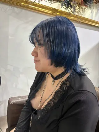 カラー ブリーチ✨ハイライト メンズヘア/アヤノのヘアスタイル