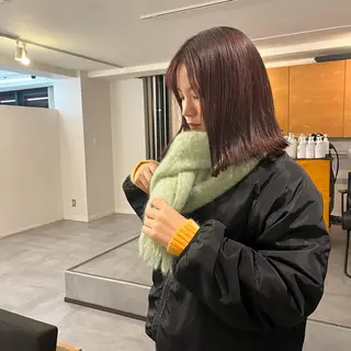 ミディアム SALT WATER所属・南堀江レイヤーカット MIKU🍒のヘアスタイル