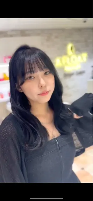 カラー 新宿／透明感カラー/ 髪質改善/早野大空のヘアスタイル