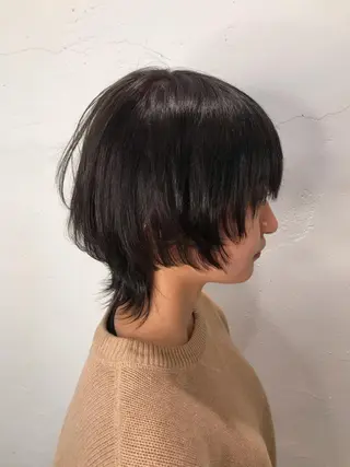 ショート カラー 🇰🇷カルマパーマ kaito🇰🇷のヘアスタイル