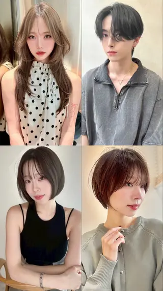 ロング 藤村 将士のヘアスタイル