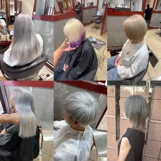 ロング カラー 坂本 優輝のヘアスタイル