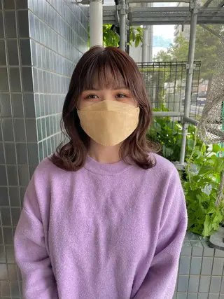 ミディアム カラー ✅ｼｪｱｻﾛﾝJAM 相田友和のヘアスタイル