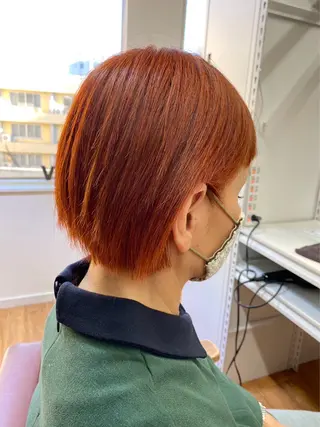 ショート 腰越 麻奈のヘアスタイル