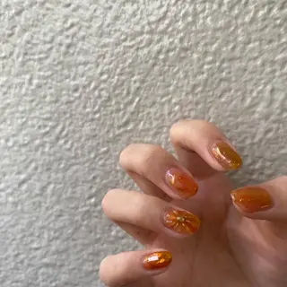 カラー ネイル scre as Etelのネイルデザイン