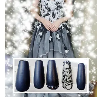 ネイル ロング Katayama Yokoのネイルデザイン