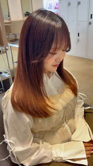 ロング あいり 福岡美容師のヘアスタイル