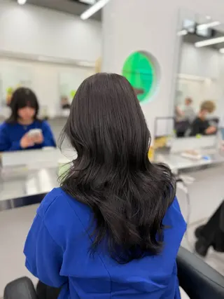 カラー 透ける透明感カラー 🎀anju/渋谷のヘアスタイル