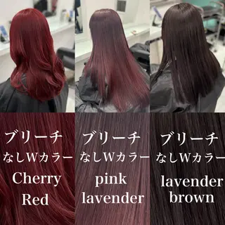カラー ブリーチなし透明感 💗RYOTAのヘアスタイル