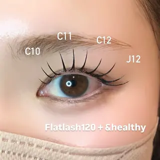 マツエク・マツパ ar...beauty salon所属・藤原 茜のマツエク・マツパデザイン